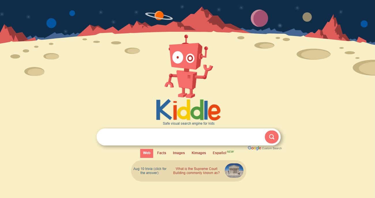 Kiddle search engine