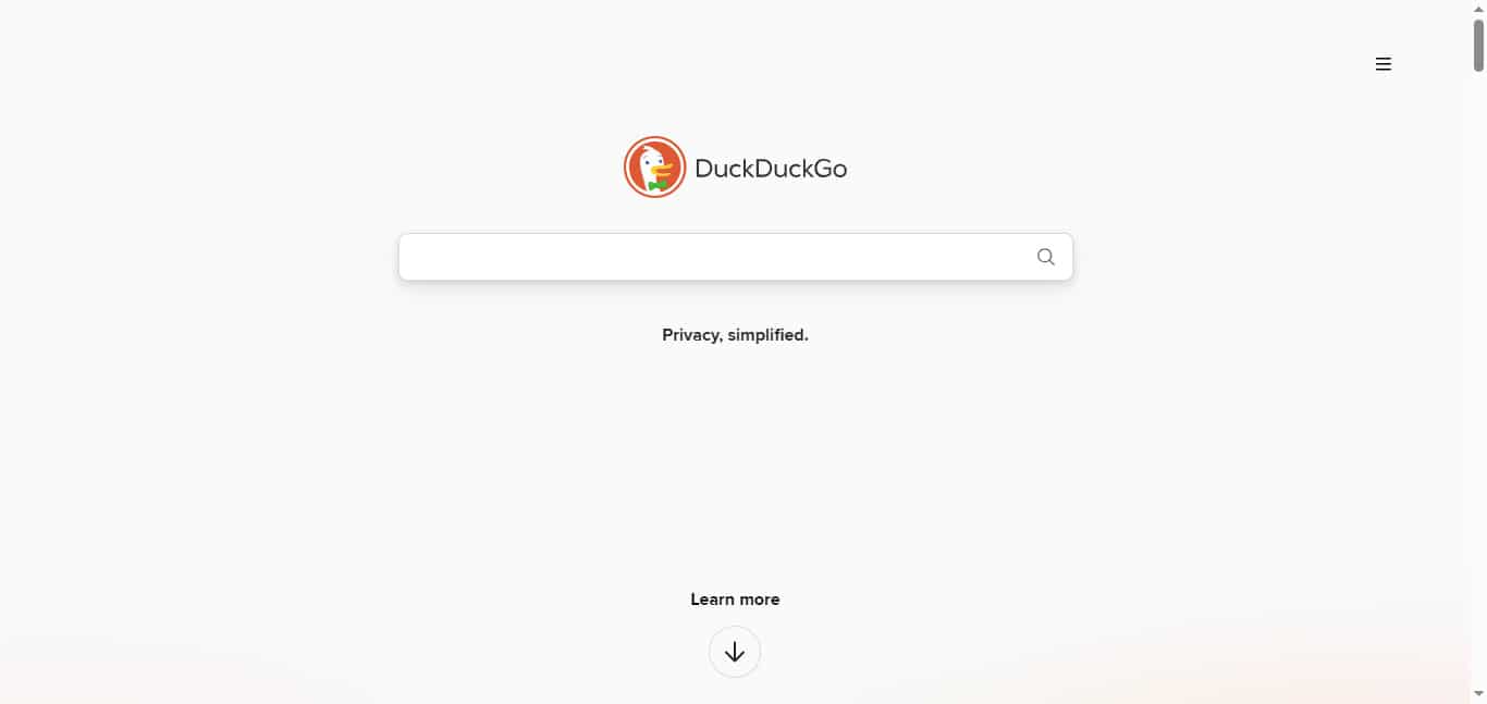 DuckDuckGo Search Engine