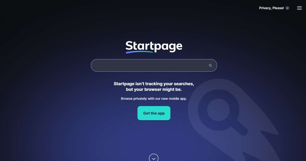 Startpage Search Engine